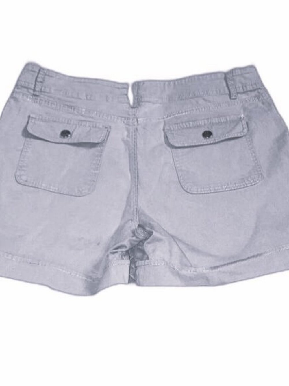 GLORIA VANDERBILT Frida Khaki Tan Shorts Rolled Hem Womens Size 12